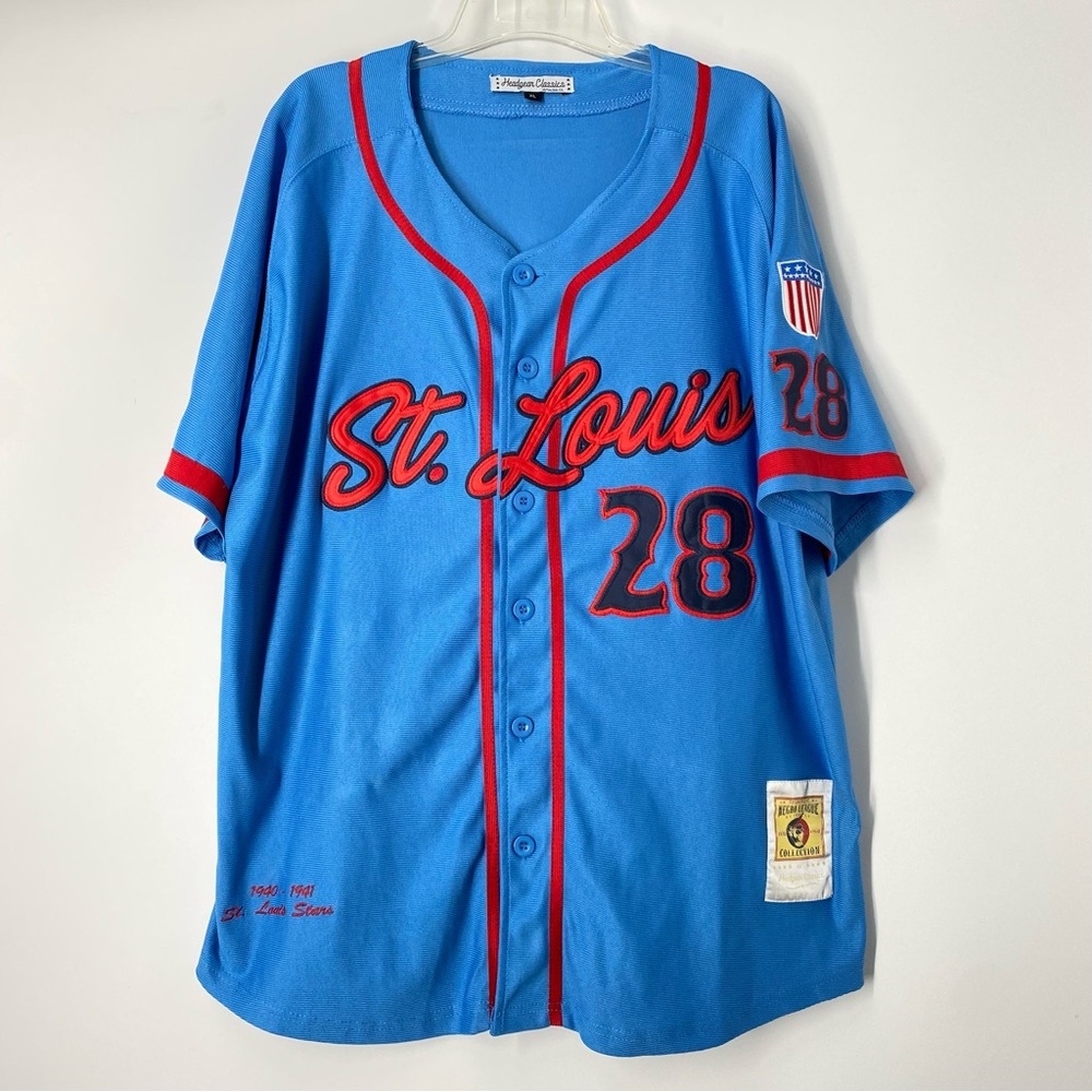 Headgear Classics St. Louis #28 Baseball Jersey